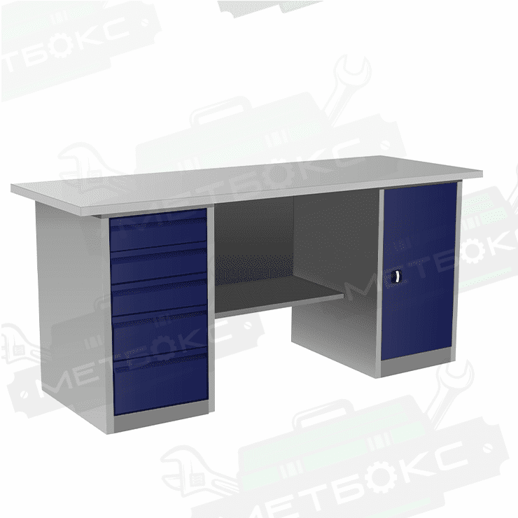 Верстак с тумбой и драйвером ВП-4Т/1,6 купить в Саратове