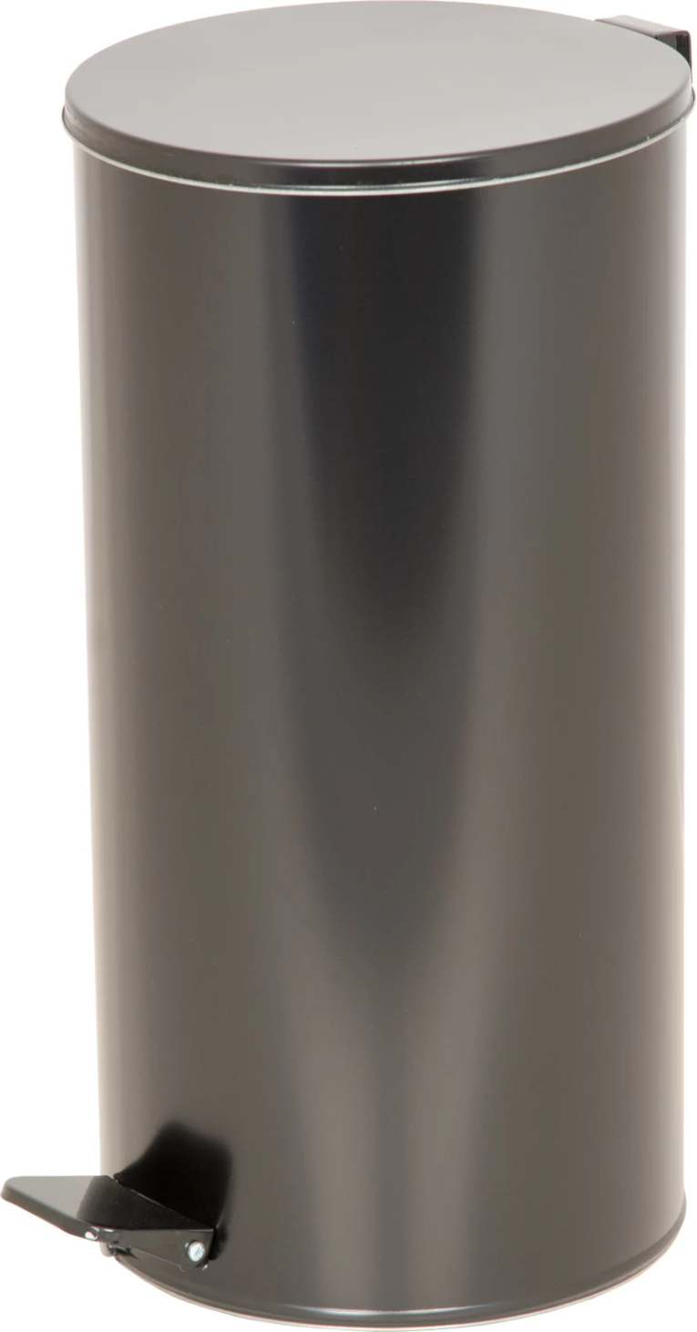 Урна с педалью черный 40 литров купить в Саратове