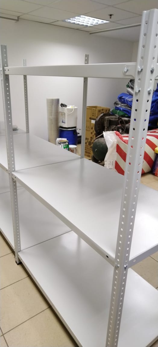 Стеллаж металлический Титан МС-500 1500х1000х600 3 полки купить в Саратове