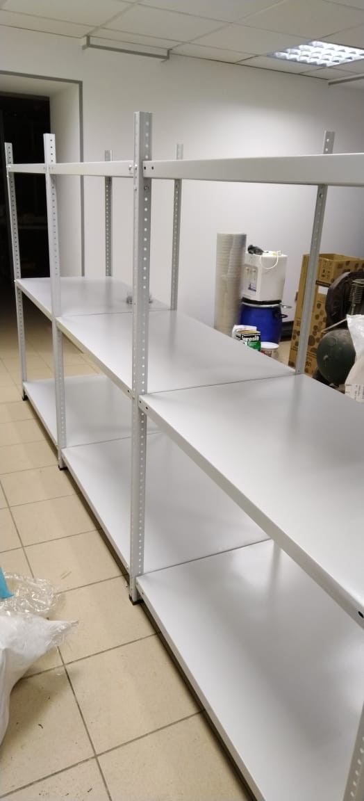 Стеллаж металлический Титан МС-500 1500х1000х600 3 полки купить в Саратове