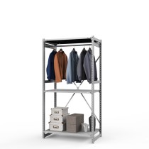 Стеллаж металлический ТСУ Универсал, 2000х1060х500 мм.Штанги: 1шт. Полки: металл 3 шт. Стеллаж металлический ТСУ Универсал, 2000х1060х500 мм.Штанги: 1шт. Полки: металл 3 шт.