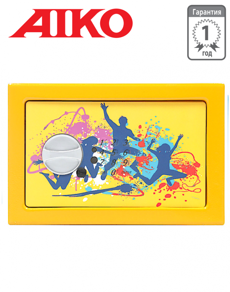 Детский металлический сейф Aiko T-170 EL Dance купить в Саратове