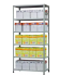 Стеллаж MS Strong 3100х1500х400 6 полок купить в Саратове