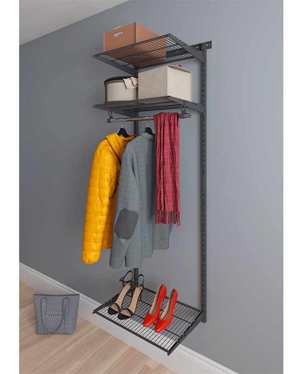 Гардеробная система Практик Home Basic G60 графит купить в Саратове Гардеробная система Практик Home Basic G60 графит купить в Саратове