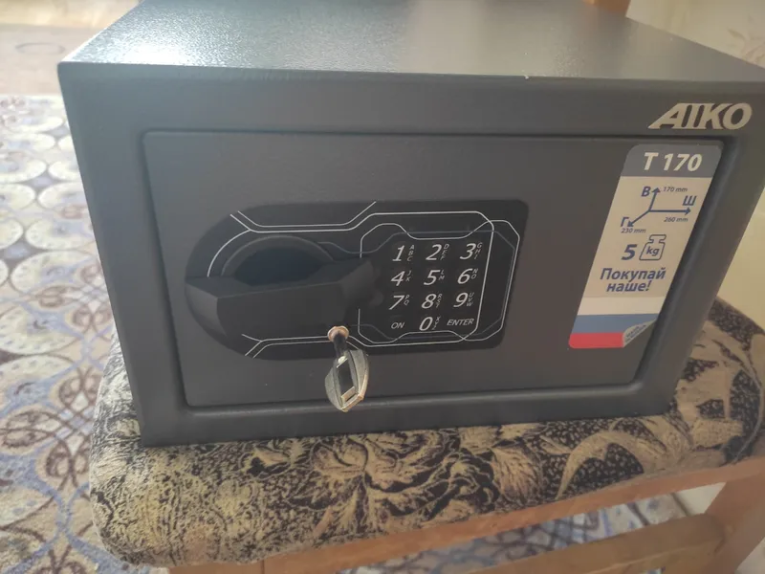 Мебельный сейф Aiko Т-170 EL купить в Саратове