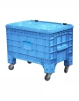 Big Box 1017х636х793 на колёсах, с крышкой, на петлях голубой Big Box 1017х636х793 на колёсах, с крышкой, на петлях голубой