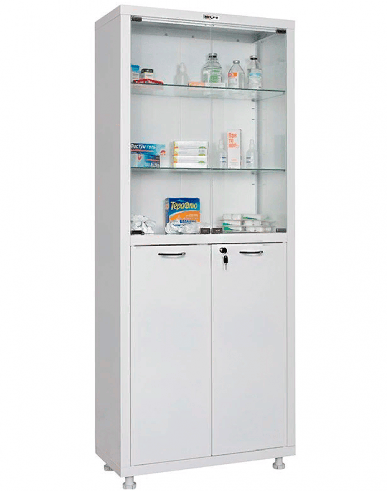 Медицинский шкаф HILFE МД 2 1670/SG купить в Саратове