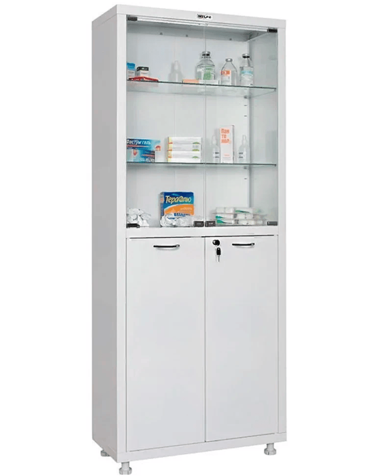 Медицинский шкаф HILFE МД 2 1670/SG купить в Саратове