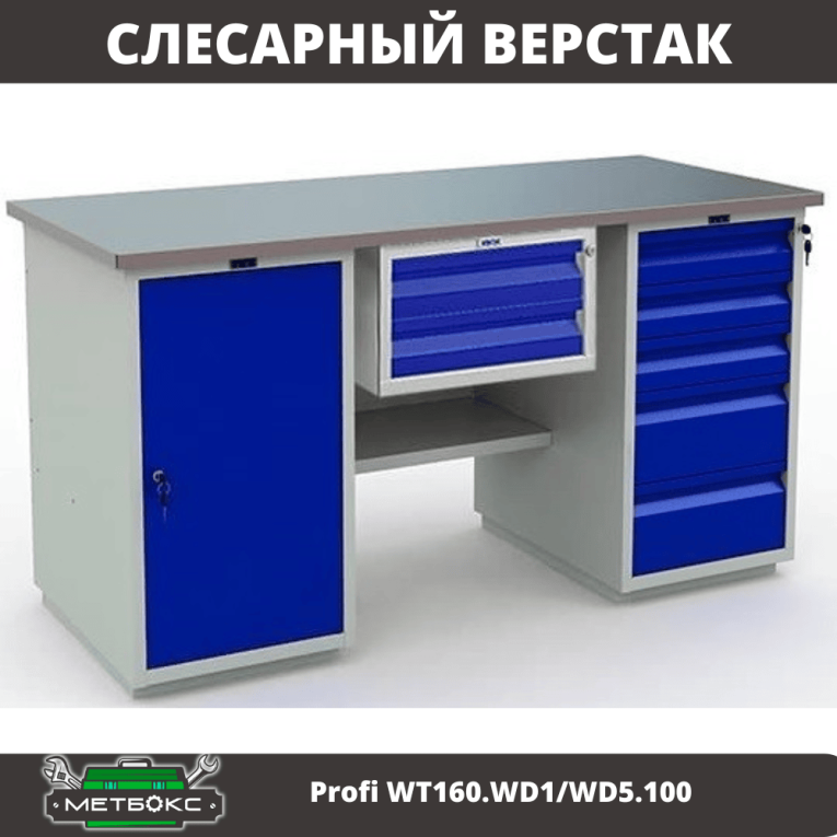 Верстак Profi WT160.WD1/WD5.100 купить в Саратове Верстак Profi WT160.WD1/WD5.100 купить в Саратове
