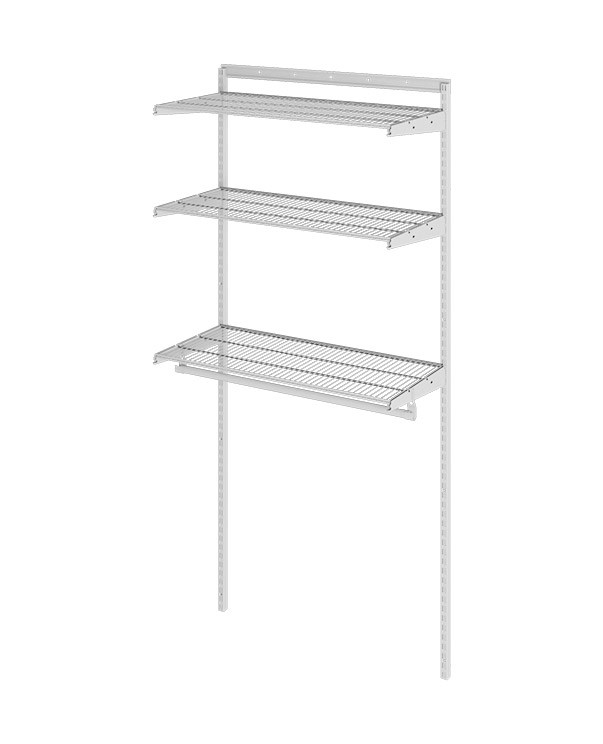 Гардеробная система Практик Home Basic G90 белая купить в Саратове Гардеробная система Практик Home Basic G90 белая купить в Саратове