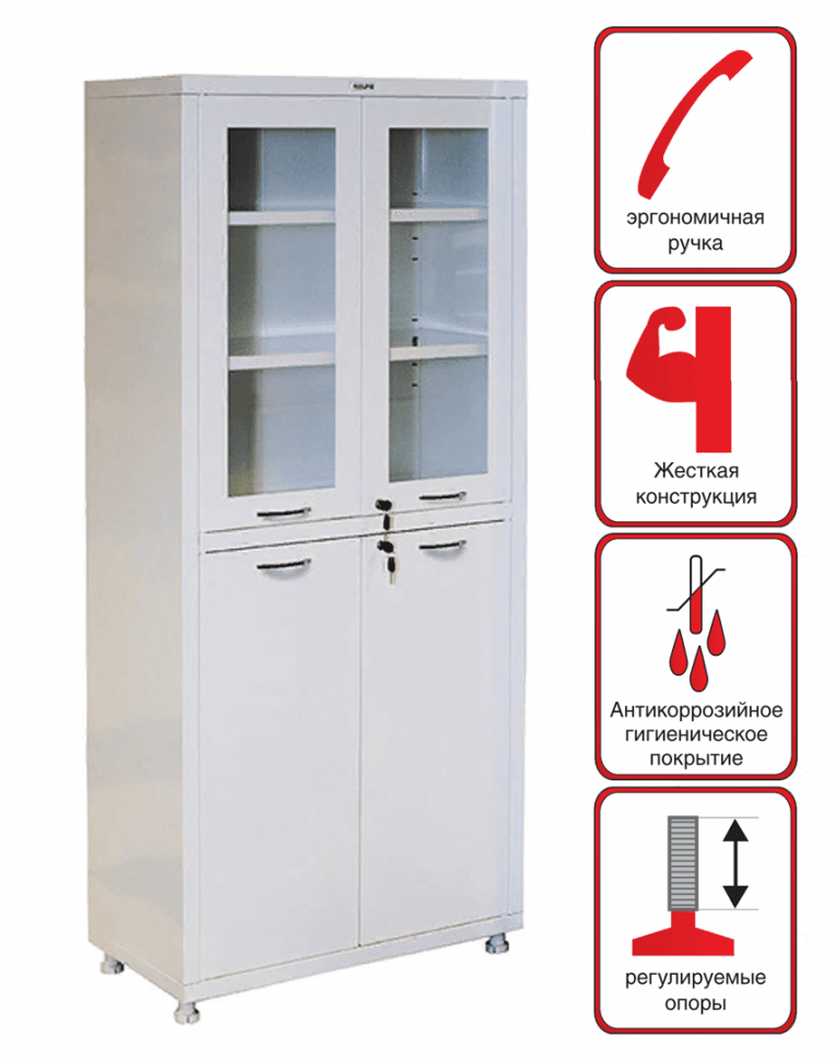 Медицинский шкаф HILFE МД 2 1780 R купить в Саратове