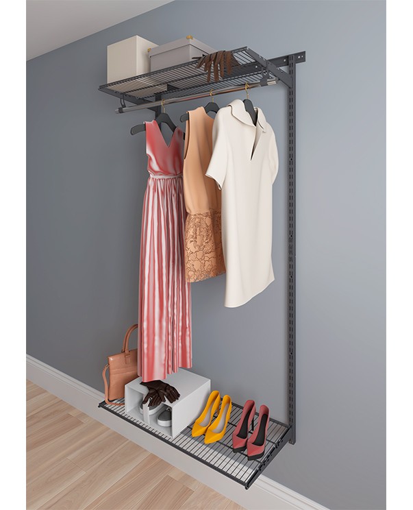 Гардеробная система Практик Home Basic G90 графит купить в Саратове Гардеробная система Практик Home Basic G90 графит купить в Саратове