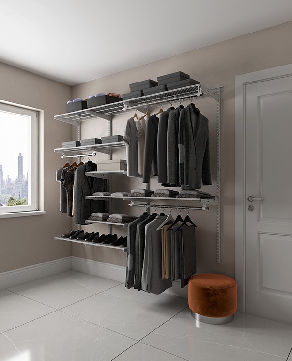 Гардеробная система Практик Home Max G210 графит купить в Саратове Гардеробная система Практик Home Max G210 графит купить в Саратове