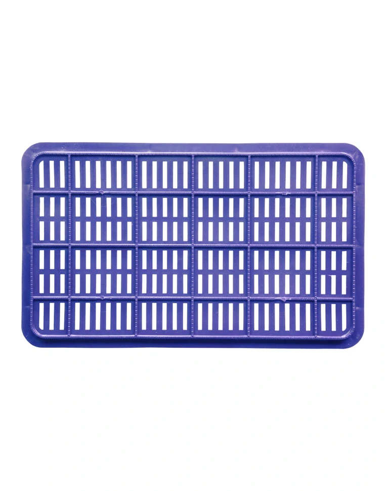 Ящик 500х300х264 с перфорацией  синий
