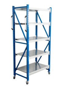 Стеллаж мобильный БиКом СТ-4 300x150x100 5 полок Стеллаж мобильный БиКом СТ-4 300x150x100 5 полок