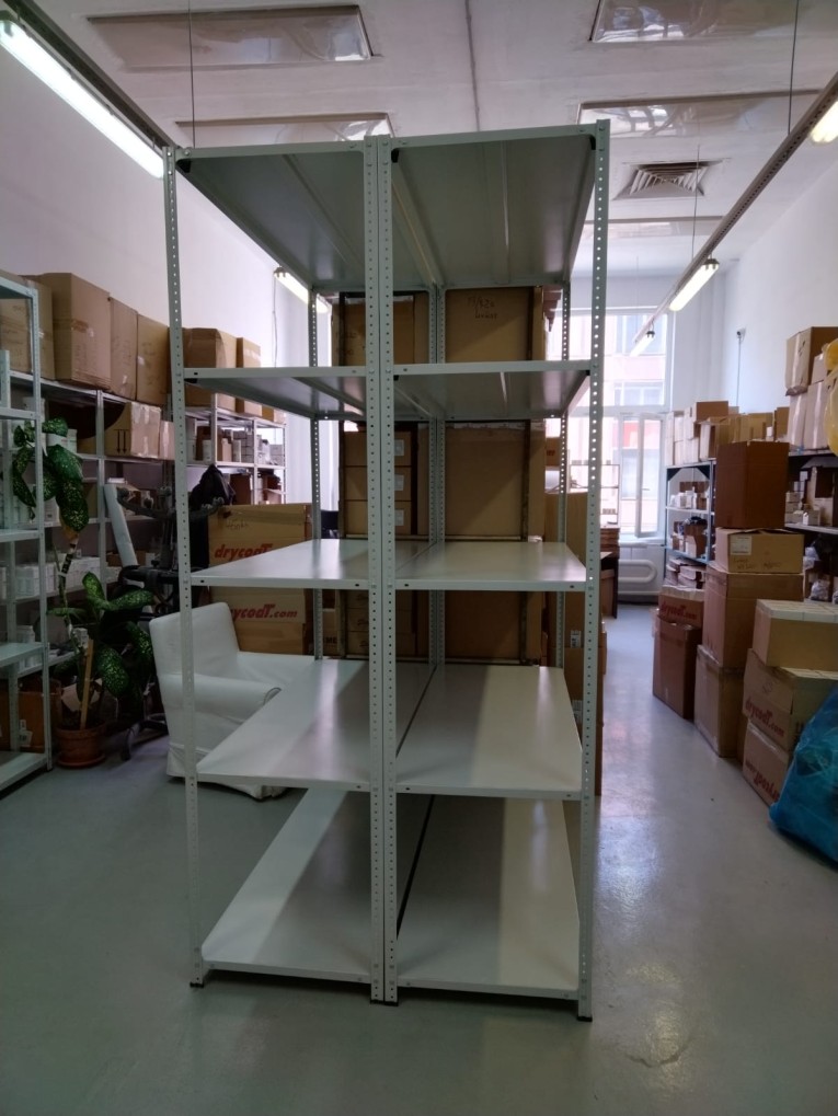 Стеллаж металлический Титан МС-500 2000х1000х600 5 полок купить в Саратове