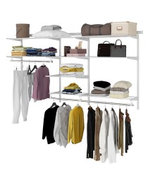 Гардеробная система Практик Home Optima G240 белая