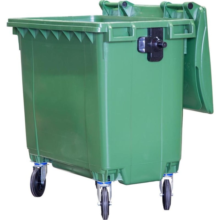 Мусорный контейнер 770л. зелёный купить в Саратове