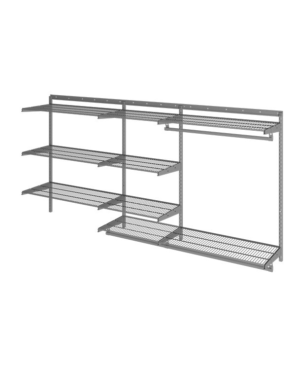 Гардеробная система Практик Home Optima G240 графит купить в Саратове