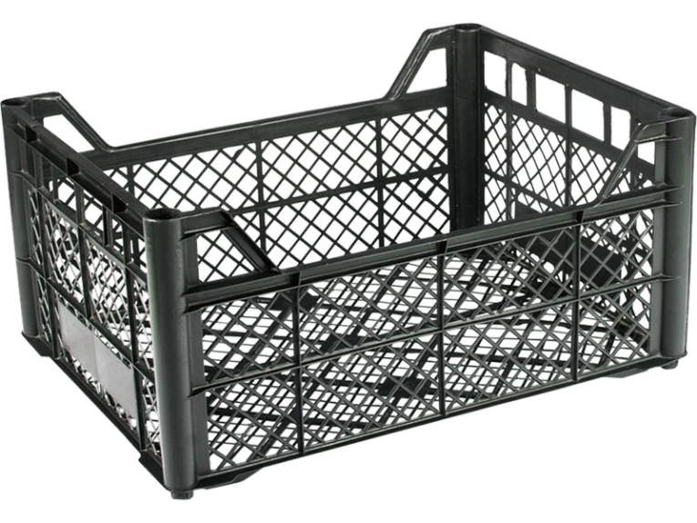 Ящик 400х300х185 сетка ромб чёрный купить в Саратове