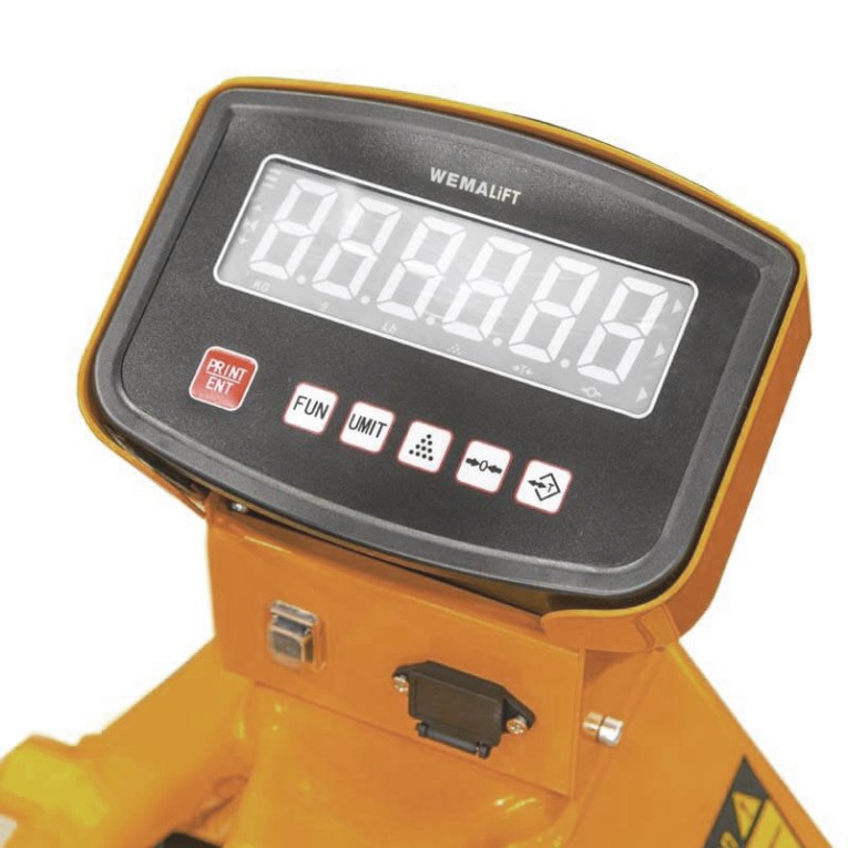 Гидравлическая рохля с весами BFC (2000 кг; 1150х570 мм; PDP) WEMALIFT купить в Саратове