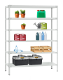 Стеллаж металлический Титан МС-900 2000x1000x600 6 полок