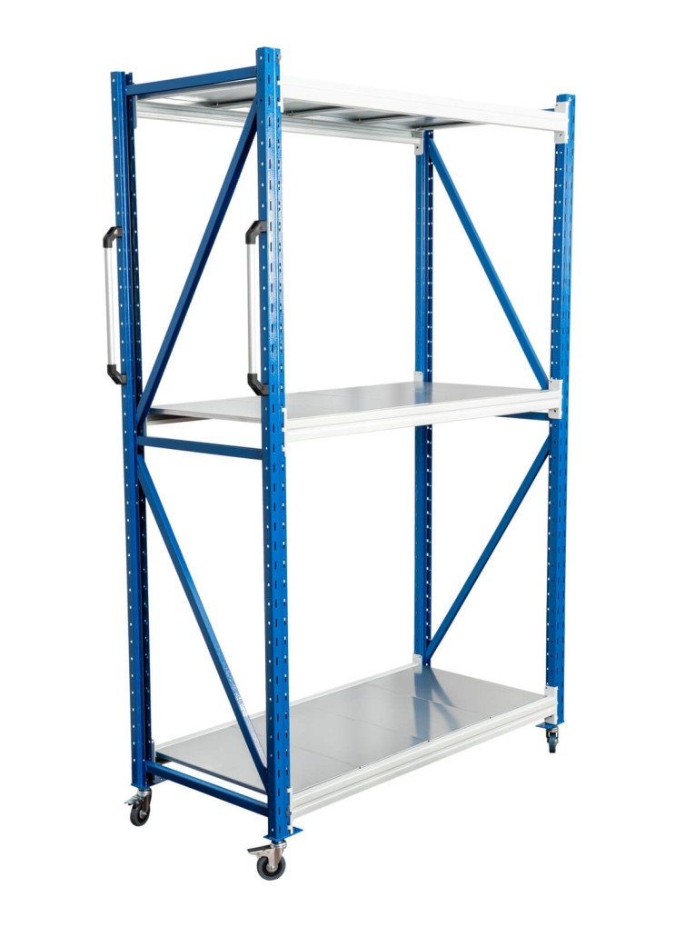 Стеллаж мобильный БиКом СТ-4 200x180x100 3 полки купить в Саратове Стеллаж мобильный БиКом СТ-4 200x180x100 3 полки купить в Саратове