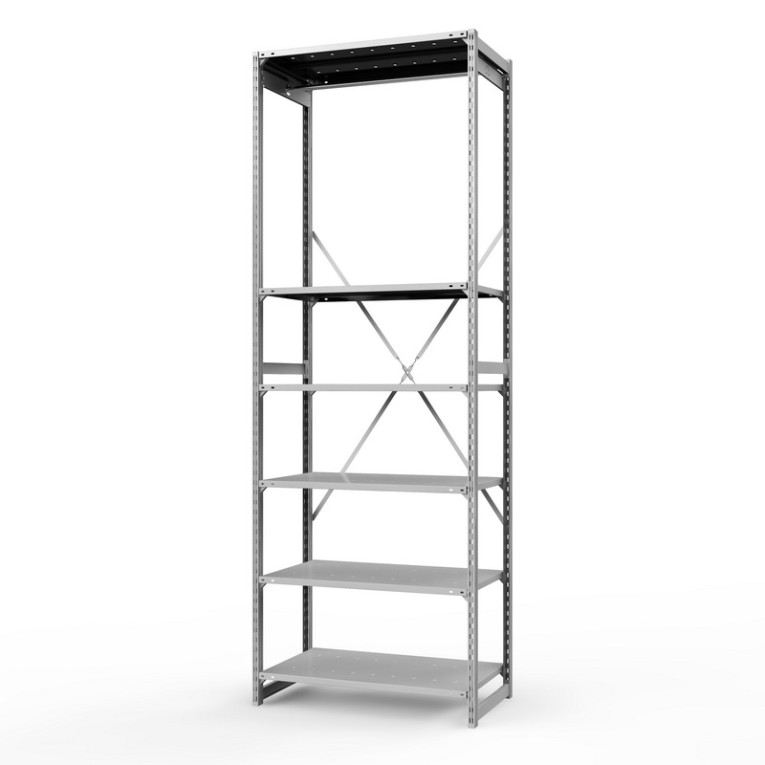 Стеллаж металлический ТСУ Универсал, 3000х1060х500 мм.Штанги: 1шт. Полки: металл усил. перф. 6 шт. купить в Саратове