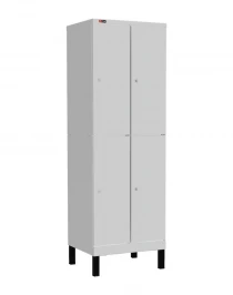 Шкаф-локер ДиКом УНО-322, корпус RAL 7038, двери RAL 7038, на ножках Шкаф-локер ДиКом УНО-322, корпус RAL 7038, двери RAL 7038, на ножках