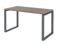 Стол NTO 140x70 темный орех/антрацит Стол NTO 140x70 темный орех/антрацит