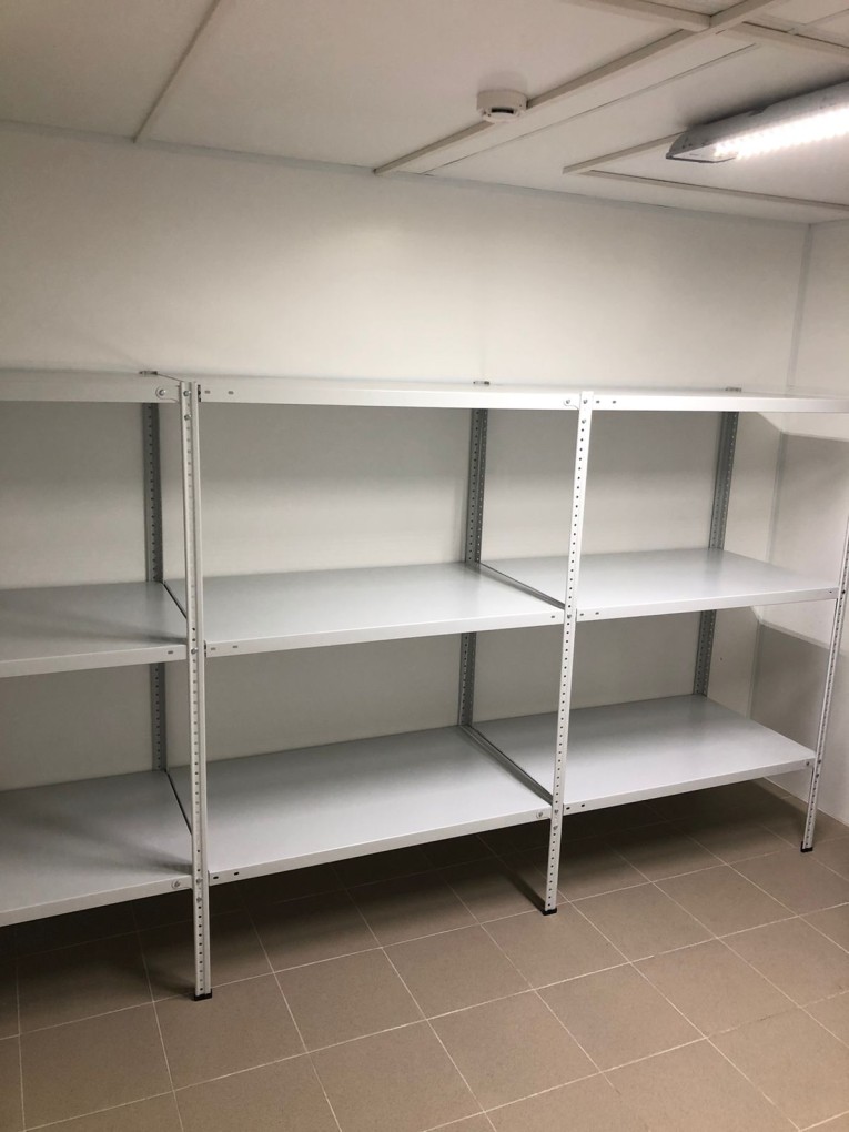 Стеллаж металлический Титан МС-500 1500х1000х500 3 полки купить в Саратове