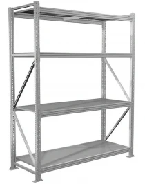 Стеллаж MS Profi 2500х1200х500 4 полки
