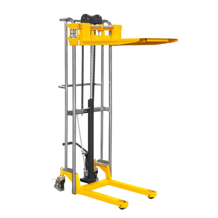 Ручной гидравлический штабелер PJ4150 (400 кг; 1,5 м; с вилами и площадкой) SMARTLIFT (SMART) купить в Саратове