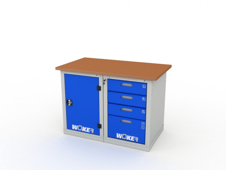 Верстак двухтумбовый WOKER PRO 2104.1200 купить в Саратове