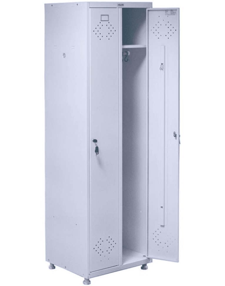 Медицинский шкаф для одежды Hilfe МД 2 ШМ-SS купить в Саратове