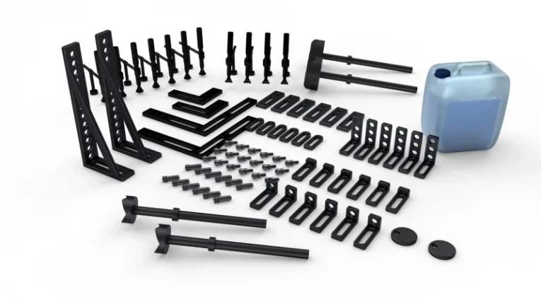 Набор оснастки для сварочного стола №3: Стандартный (84 предмета) купить в Саратове