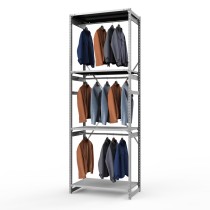 Стеллаж металлический ТСУ Универсал, 3000х1060х500 мм.Штанги: 3шт. Полки: металл усил. 4 шт.