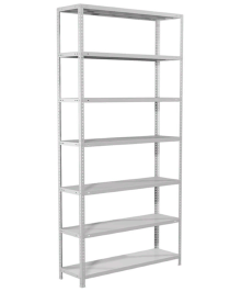 Стеллаж MS Standart 1600х1000х400 7 полок Стеллаж MS Standart 1600х1000х400 7 полок
