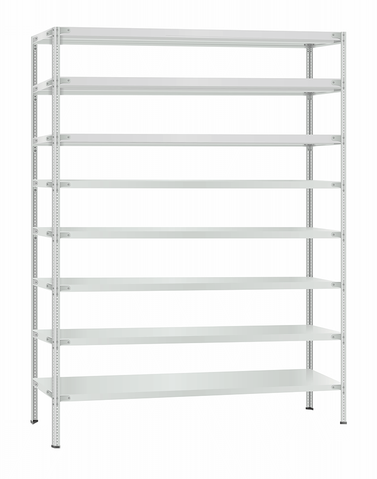 Стеллаж металлический Титан МС-900 3000x1000x500 8 полок купить в Саратове