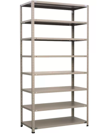 Стеллаж металлический Титан МС-500 2200х1500х300 8 полок Стеллаж металлический Титан МС-500 2200х1500х300 8 полок