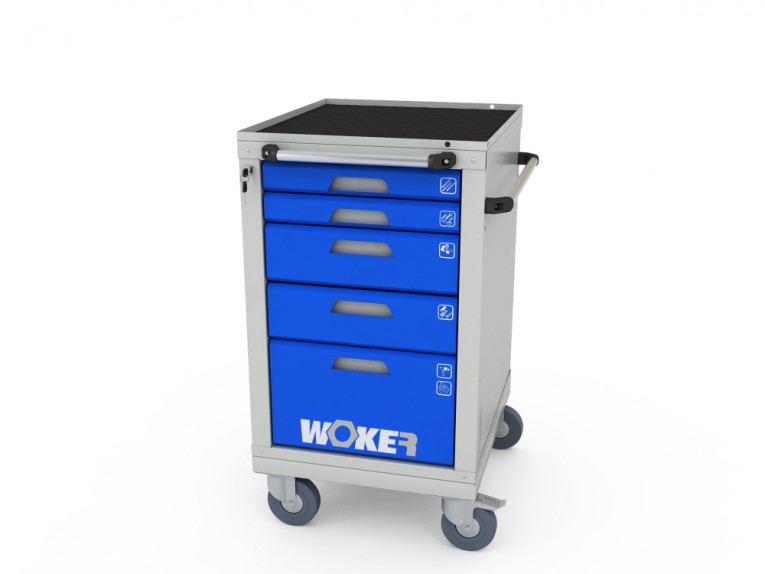 Тумба для инструментов мобильная WOKER PRO 05 M купить в Саратове