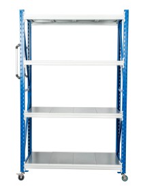 Стеллаж мобильный БиКом СТ-4 300x120x80 4 полки