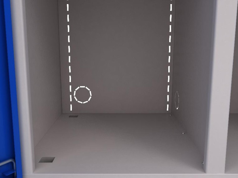 Шкаф инструментальный ERGO 181/2 №11 купить в Саратове