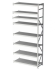 Дополнительная секция MS Profi 2500x1200x500 8 полок купить в Саратове