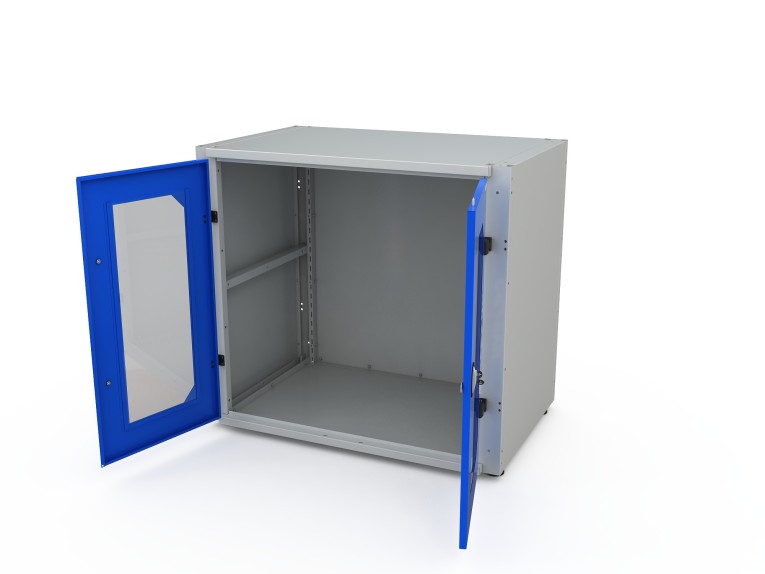 Корпус шкафа для инструментов MODUL 1/2 XL с дверями со смотровыми окнами купить в Саратове