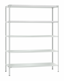 Стеллаж металлический Титан МС-500 2300х1500х500 5 полок Стеллаж металлический Титан МС-500 2300х1500х500 5 полок