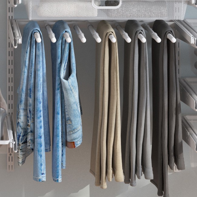 Брючница выдвижная GT-45 белая купить в Саратове Брючница выдвижная GT-45 белая купить в Саратове