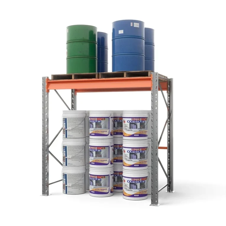 Стеллаж паллетный СПЛ 2000х1800х1100 1 ярус (1300/9700) купить в Саратове