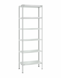 Стеллаж металлический Титан МС-500 2300х700х600 6 полок Стеллаж металлический Титан МС-500 2300х700х600 6 полок