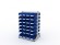 Стеллаж для пластиковых лотков SORTEX двухсторонний 1500x1000x800.03 купить в Саратове